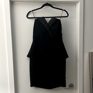 Adelyn Rae Strapless Cocktail Dress